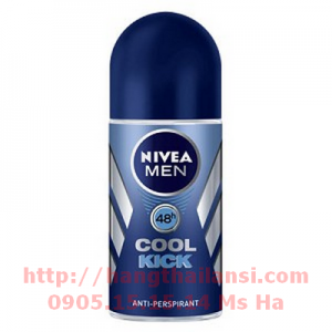 Lăn khử mùi cho nam Nivea Cool Kick 25ml