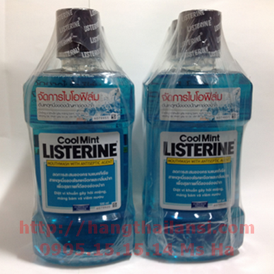 nước súc miệng Listerine 250ml