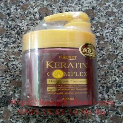 Kem ủ tóc Cruset Keratin Complex 500ml